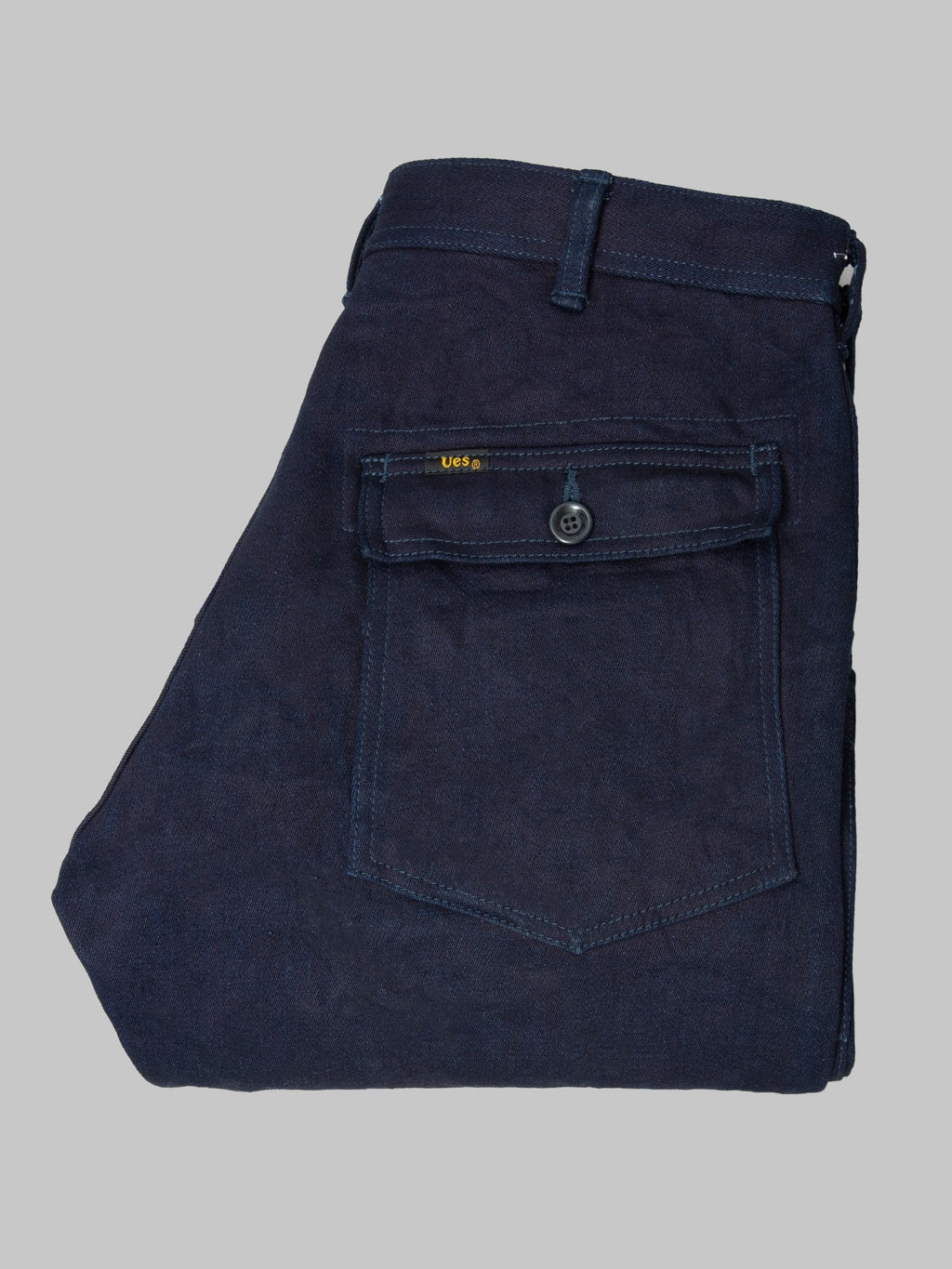 UES Tricotine Double Indigo Baker Pants