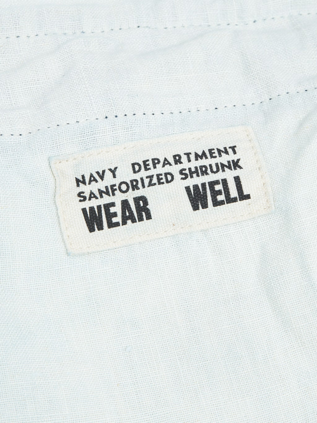 ues wabash indigo short pants label interior