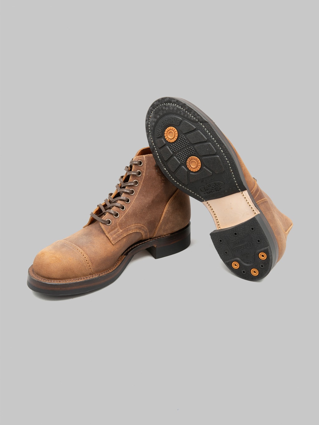 Viberg Service Boot 2040 DCT Toast Waxy Commander tracksole