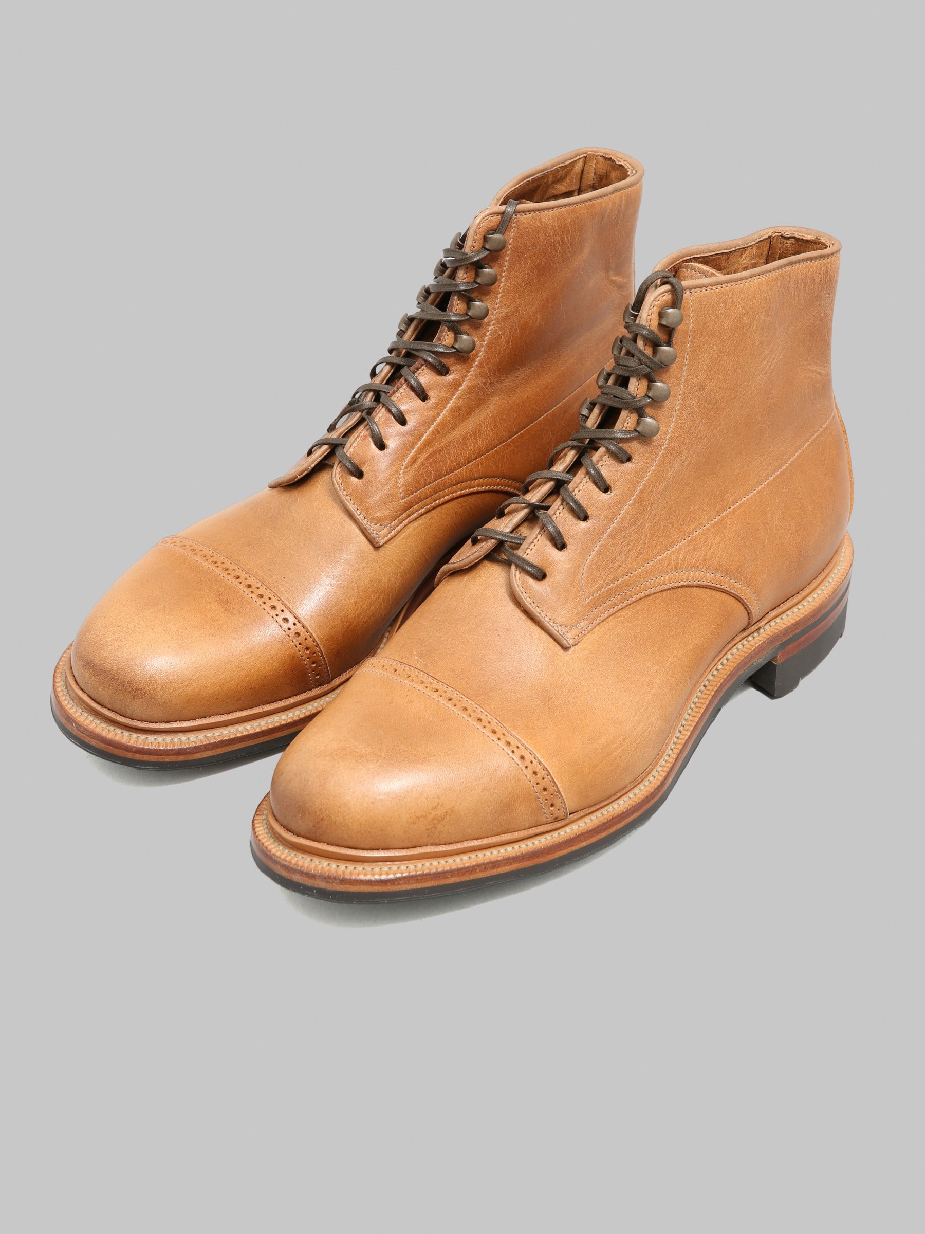 Viberg Service Navvy Boot 1040 Natural Cypress E width