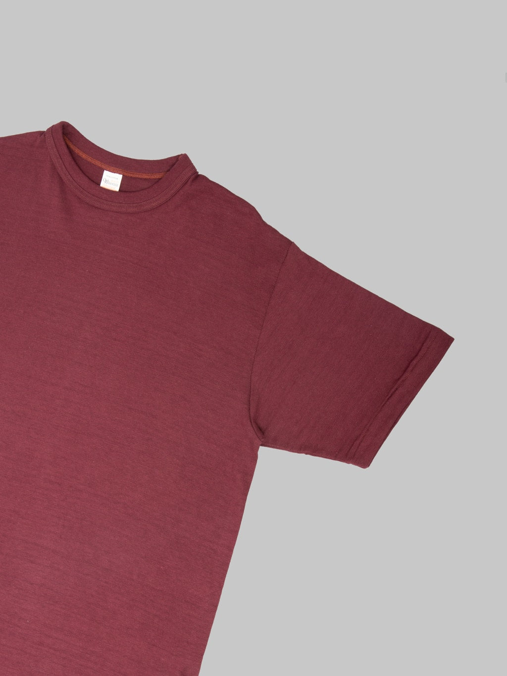 Warehouse & Co 4601 Plain T-Shirt Bordeaux