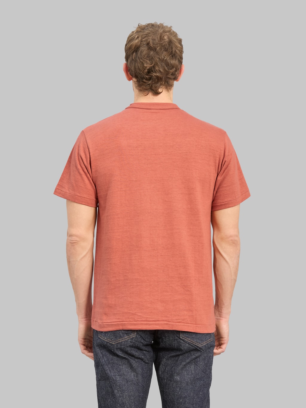 Warehouse & Co 4601 Plain T-Shirt Salmon