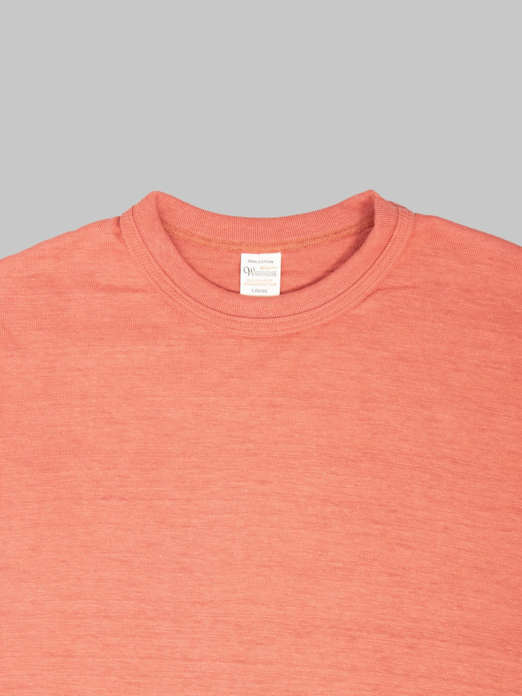 Warehouse & Co 4601 Plain T-Shirt Salmon