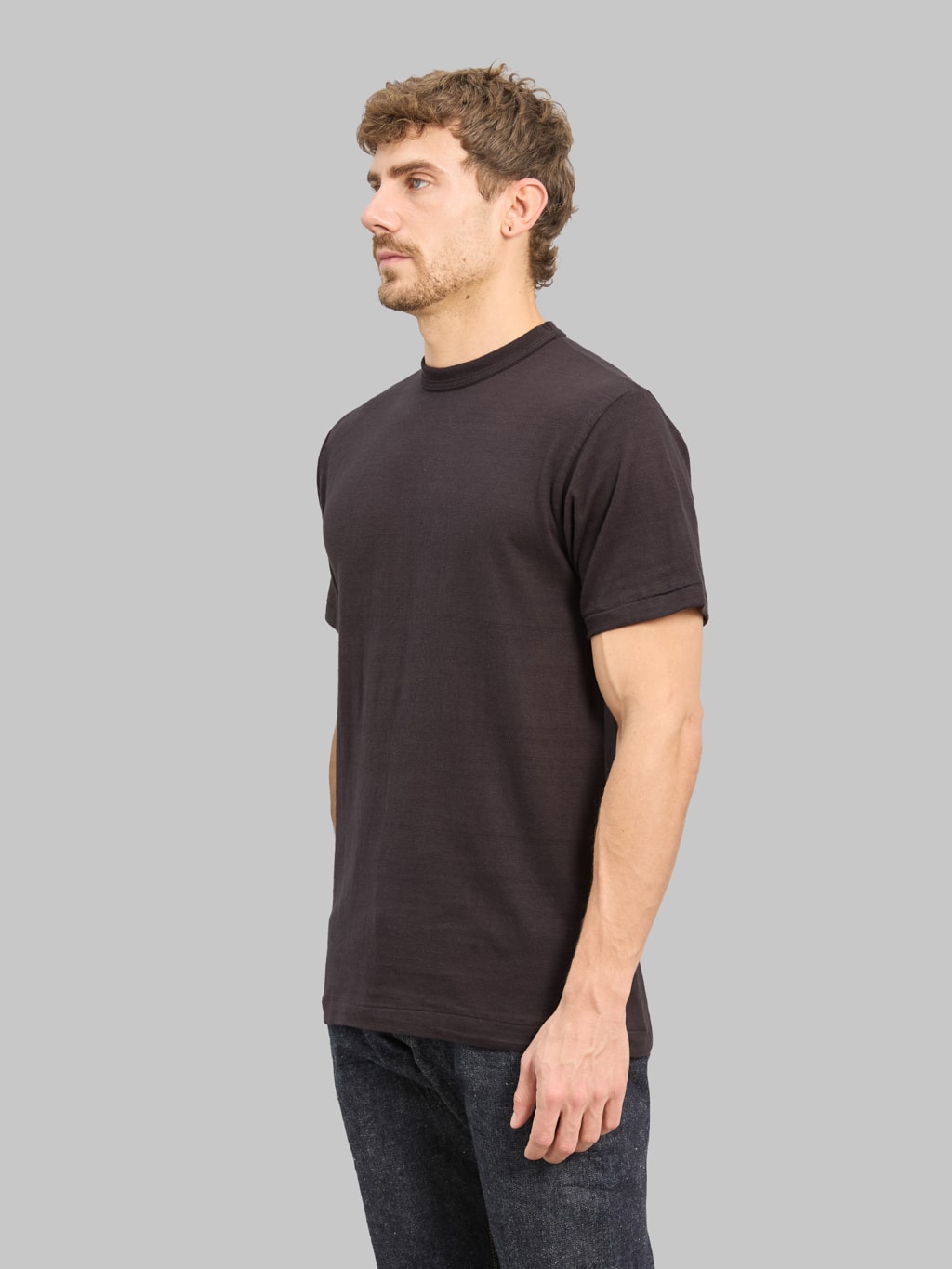 Warehouse & Co 4601 Plain T-Shirt Sumikuro