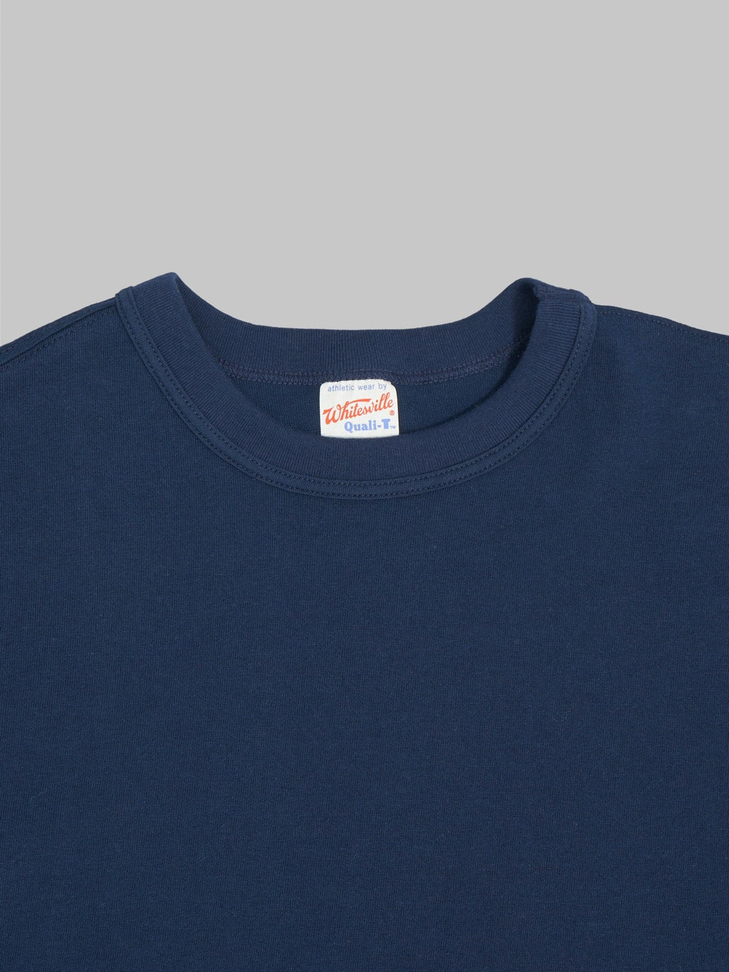 Whitesville Tubular T-Shirt Navy (2 Pack) crewneck