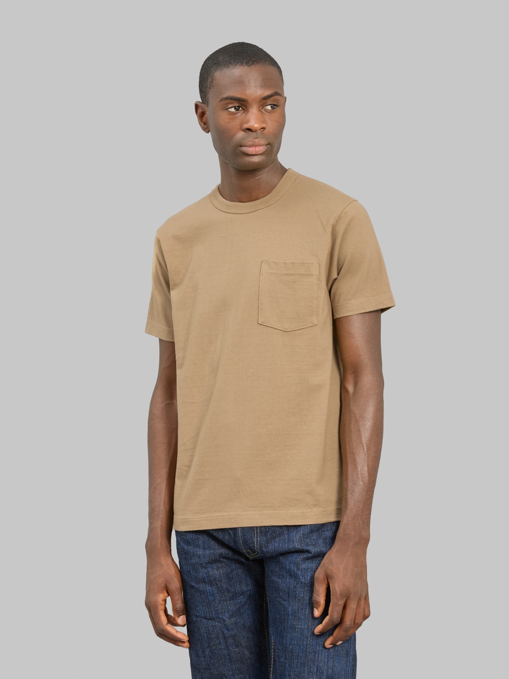 Whitesville Heavyweight Pocket T-Shirt Beige