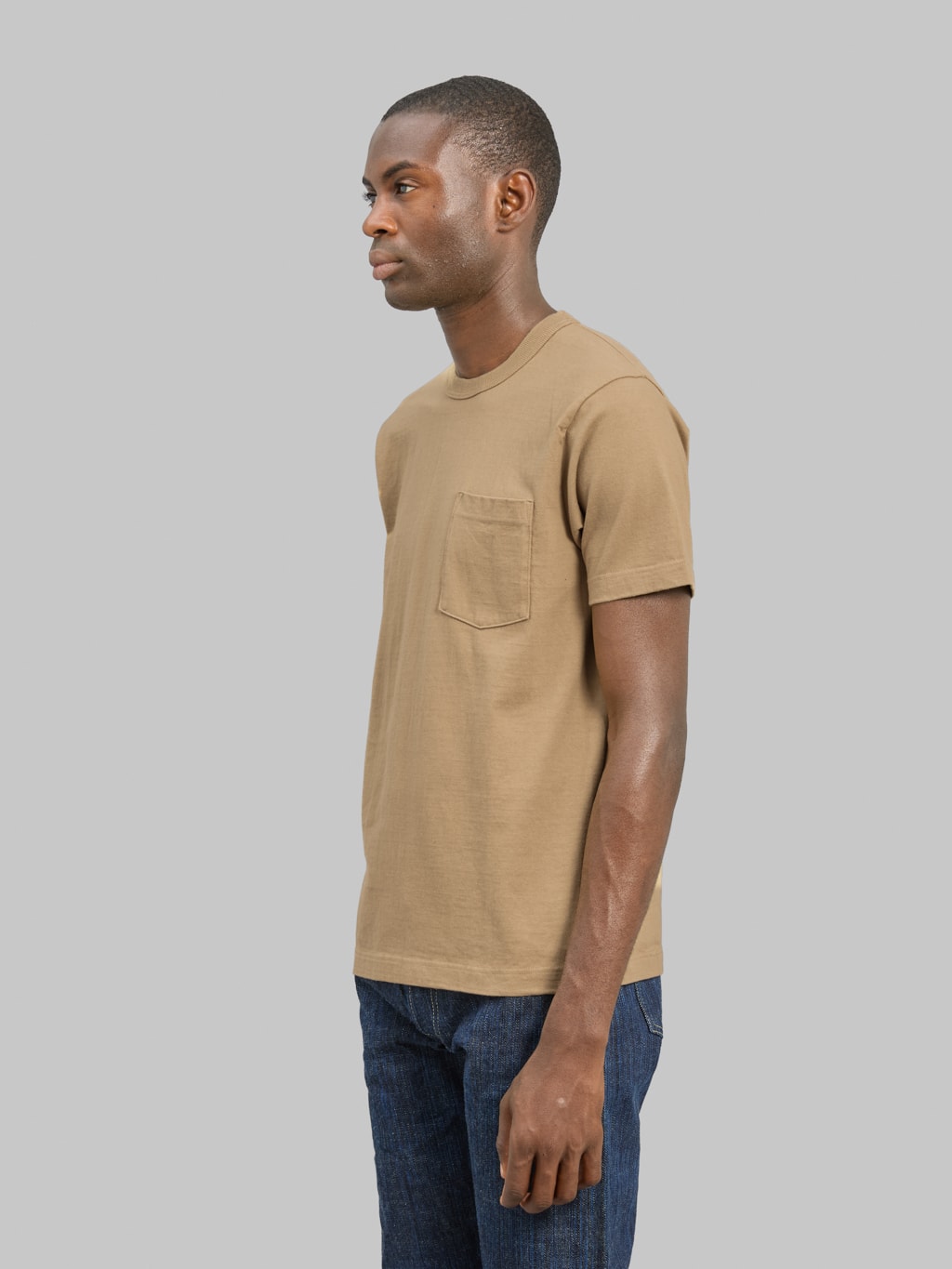 Whitesville Heavyweight Pocket T-Shirt Beige