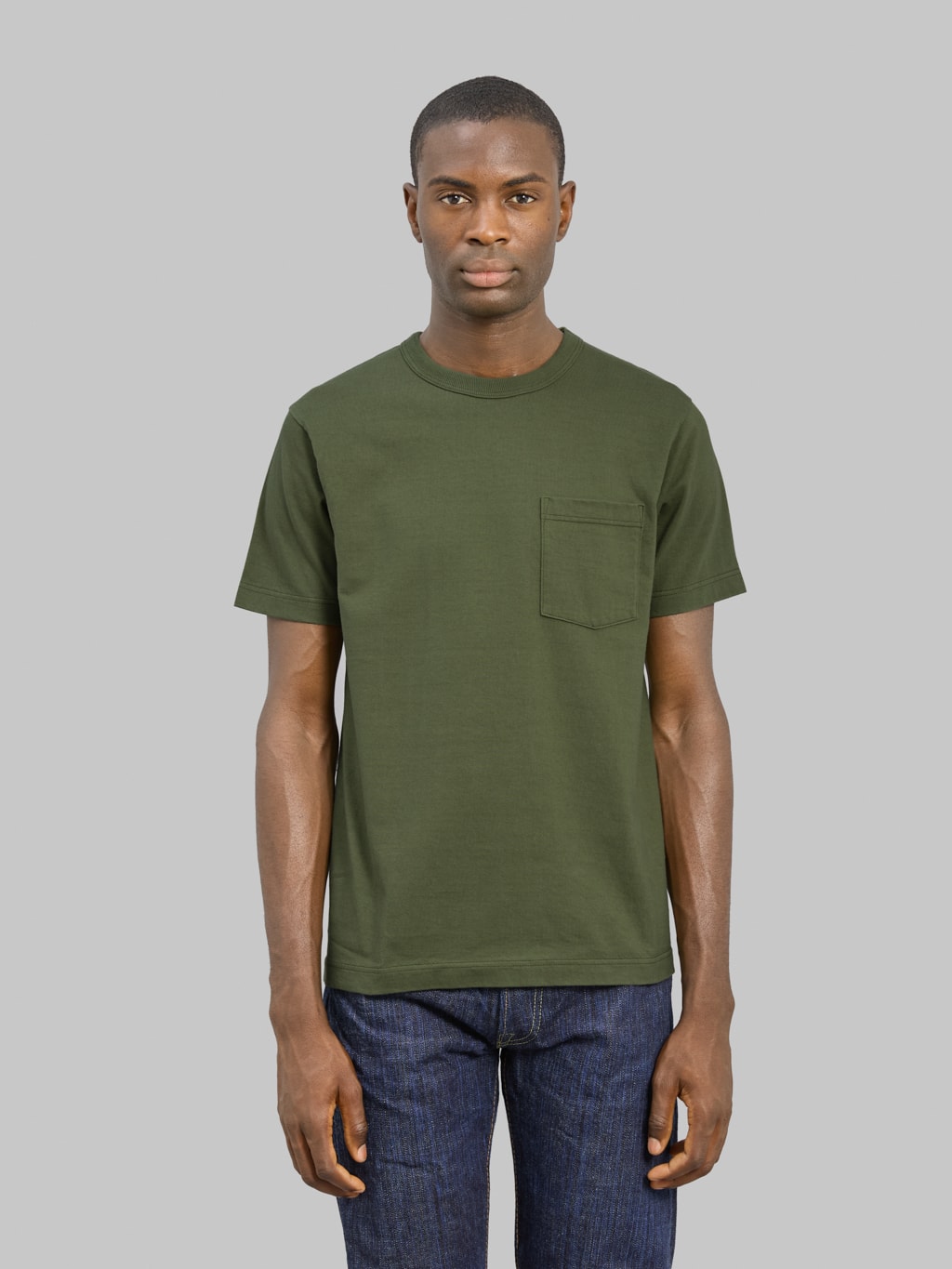 Whitesville Heavyweight Pocket T-Shirt Olive