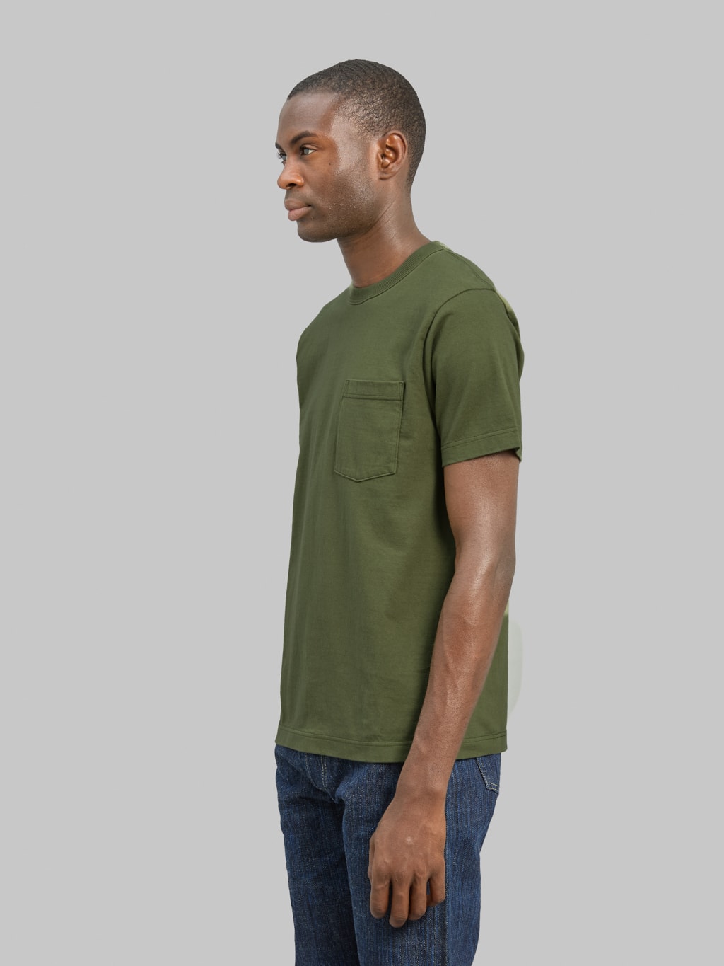 Whitesville Heavyweight Pocket T-Shirt Olive