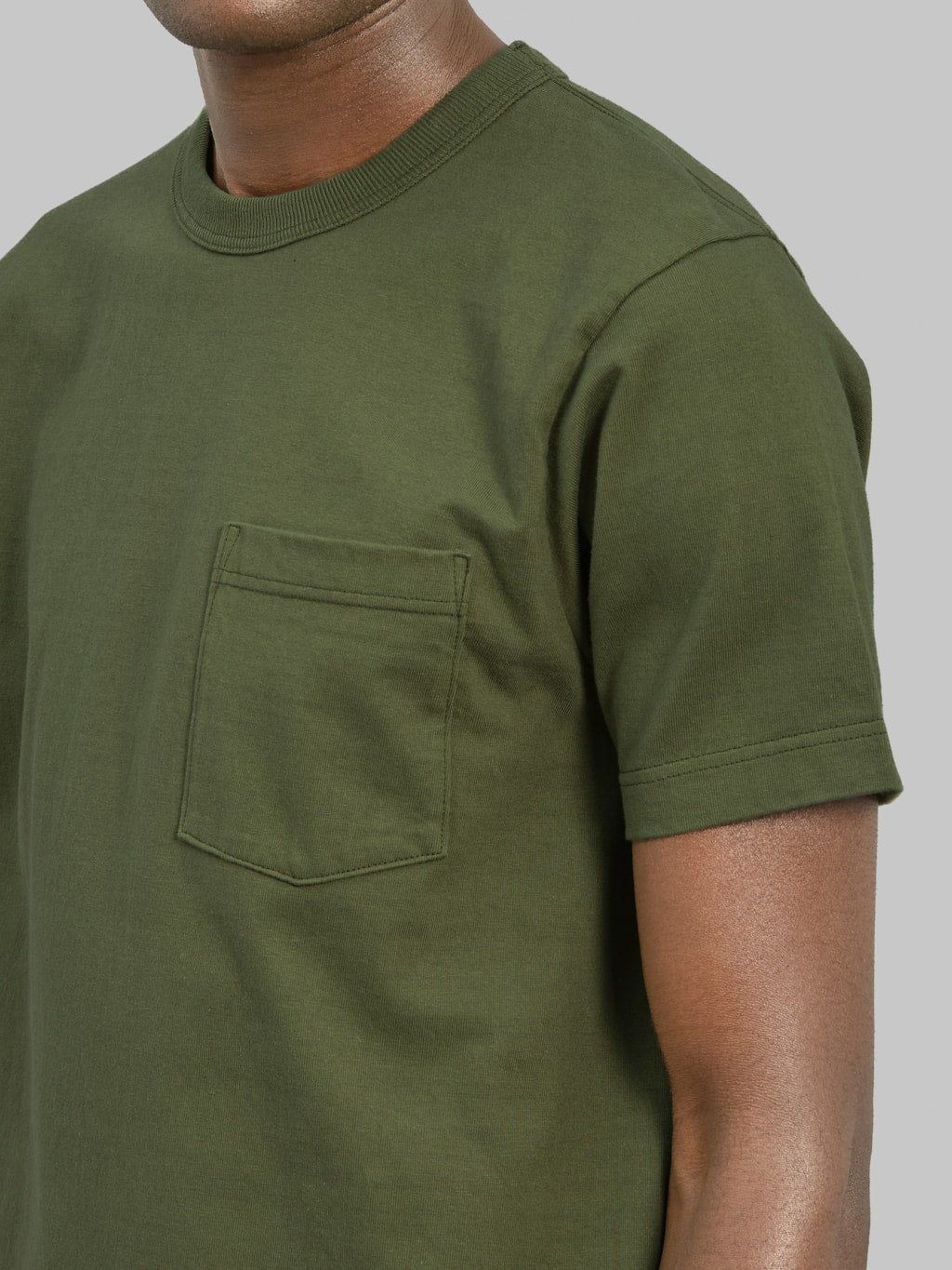 Whitesville Heavyweight Pocket T-Shirt Olive