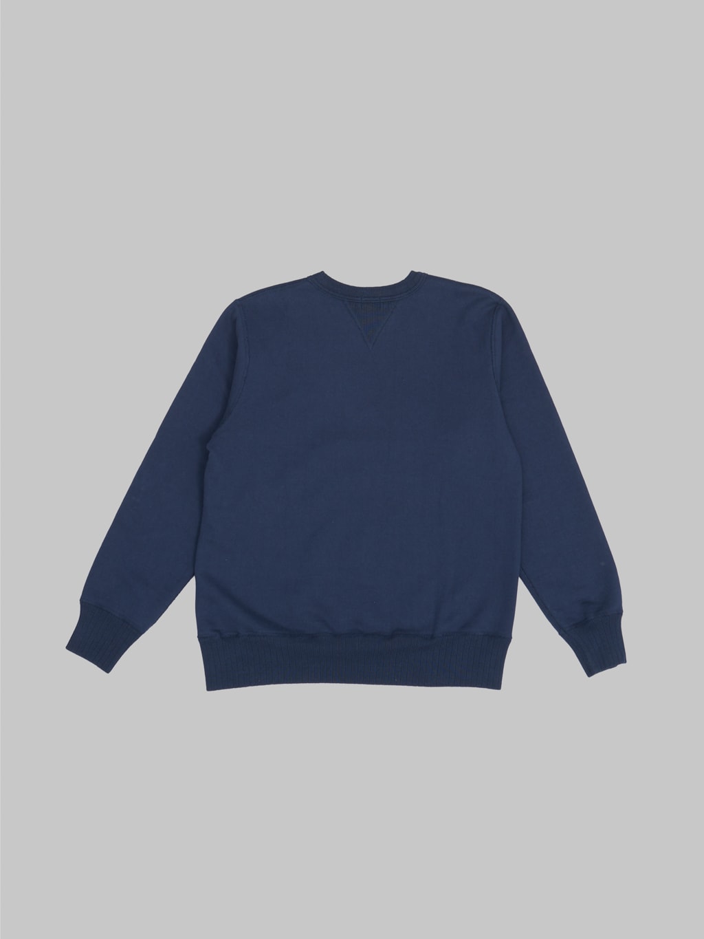 whitesville loopwheel heavyweight sweatshirt navy back