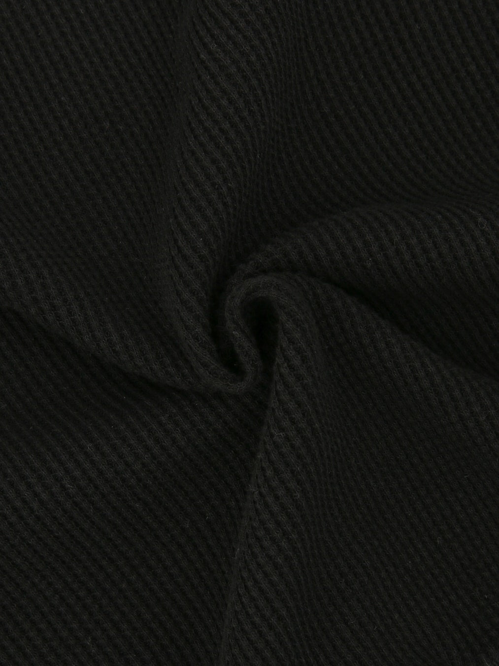 Whitesville Thermal T-Shirt V-Neck Black