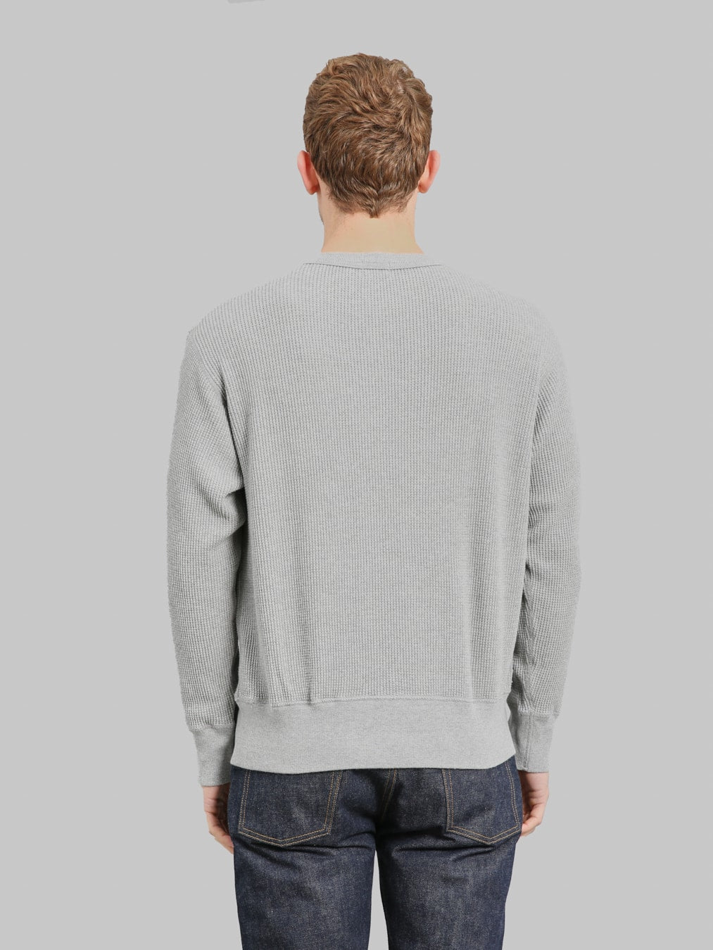 Whitesville Thermal T-Shirt V-Neck Grey