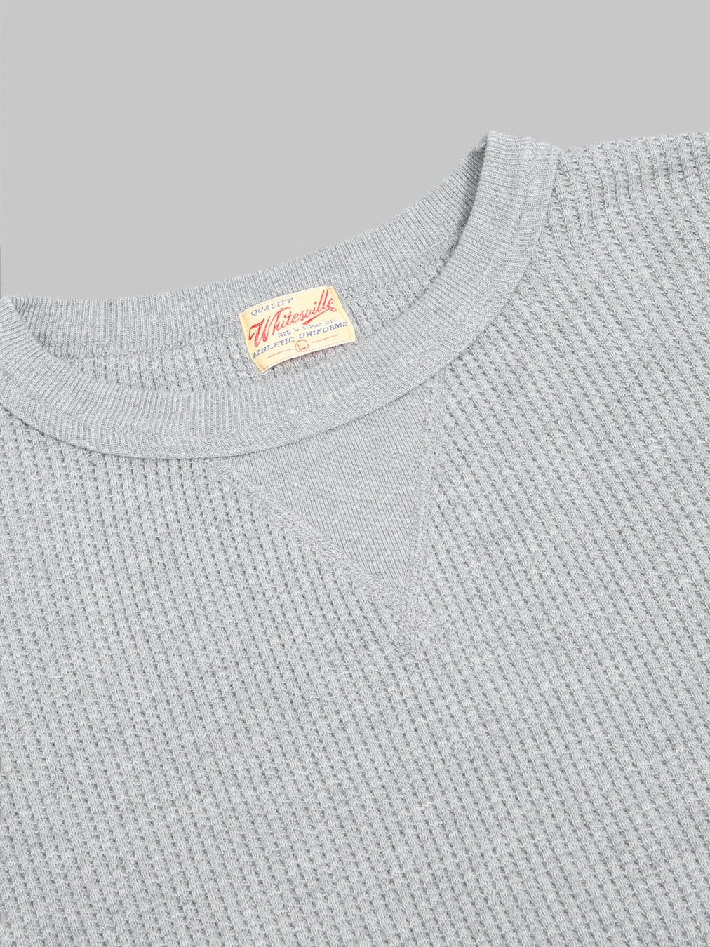 Whitesville Thermal T-Shirt V-Neck Grey