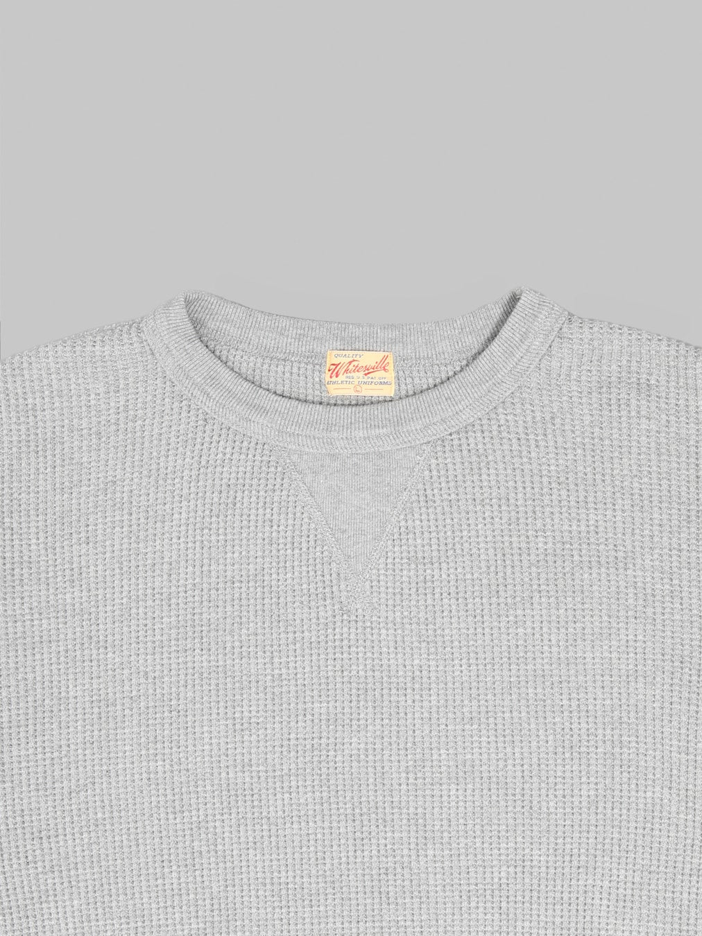 Whitesville Thermal T-Shirt V-Neck Grey