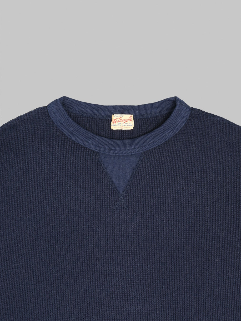 Whitesville Thermal T-Shirt V-Neck Navy