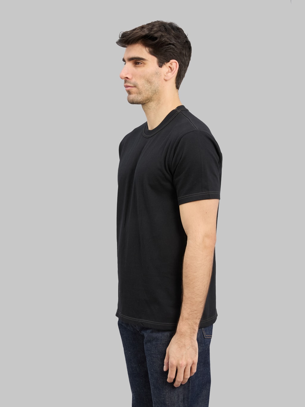 Whitesville Tubular t-shirt black 2-pack side