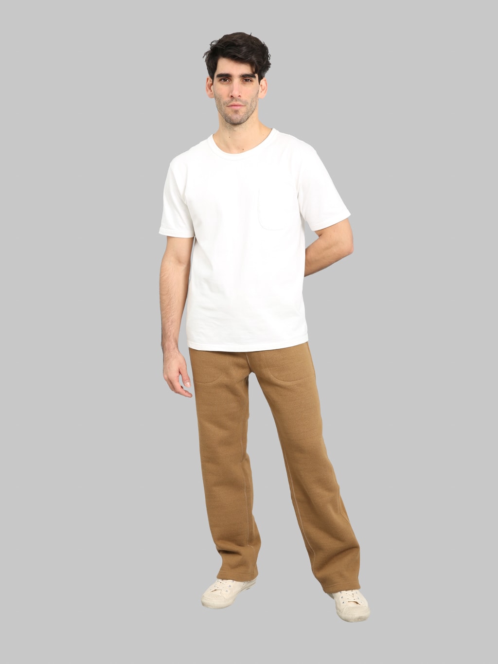 Wonder Looper 876gsm Double Heavyweight French Terry Sweatpants Dune