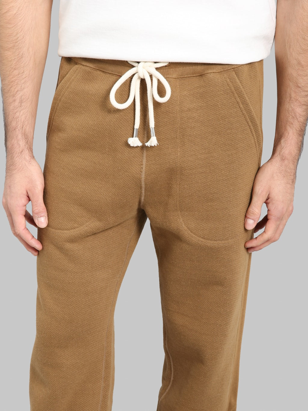 Wonder Looper 876gsm Double Heavyweight French Terry Sweatpants Dune
