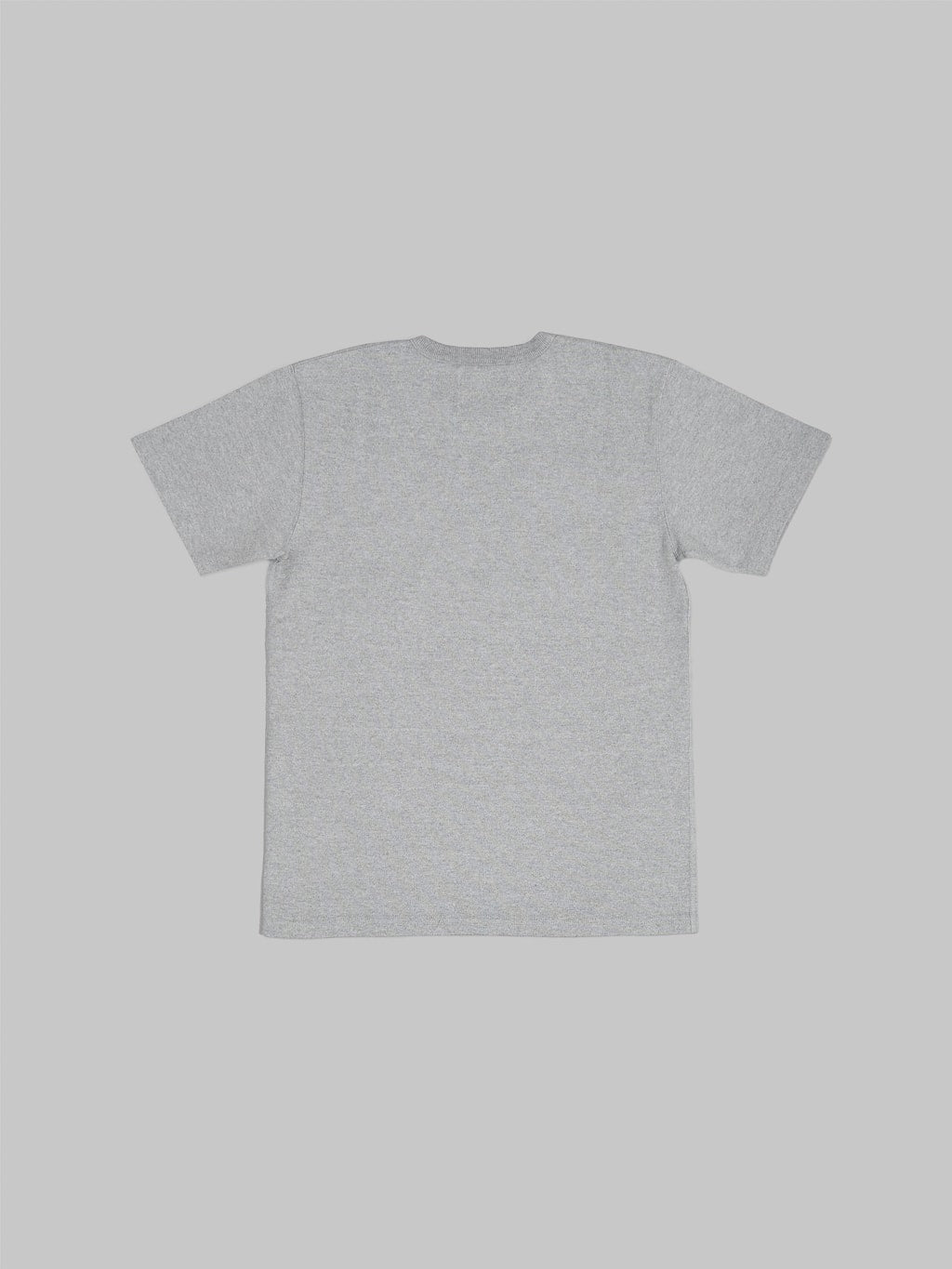wonder looper crewneck Tshirt Double Heavyweight grey back
