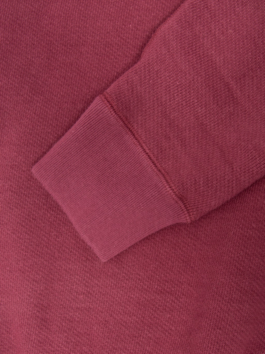 Wonder Looper Pullover Crewneck 876gsm Double Heavyweight French Terry Burgundy