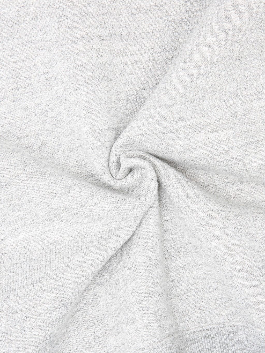 Wonder Looper Pullover Crewneck Fleeced Foxfibre Heather Grey texture