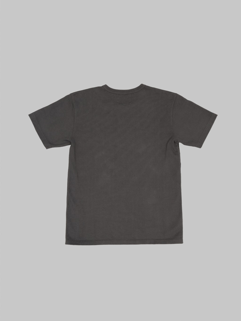 Wonder Looper Double Heavyweight Crewneck T-Shirt Sumi back collar