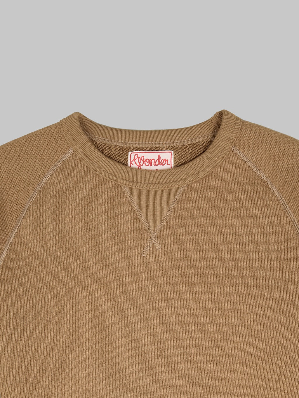 Wonder Looper Pullover Crewneck 876gsm Double Heavyweight French Terry Dune