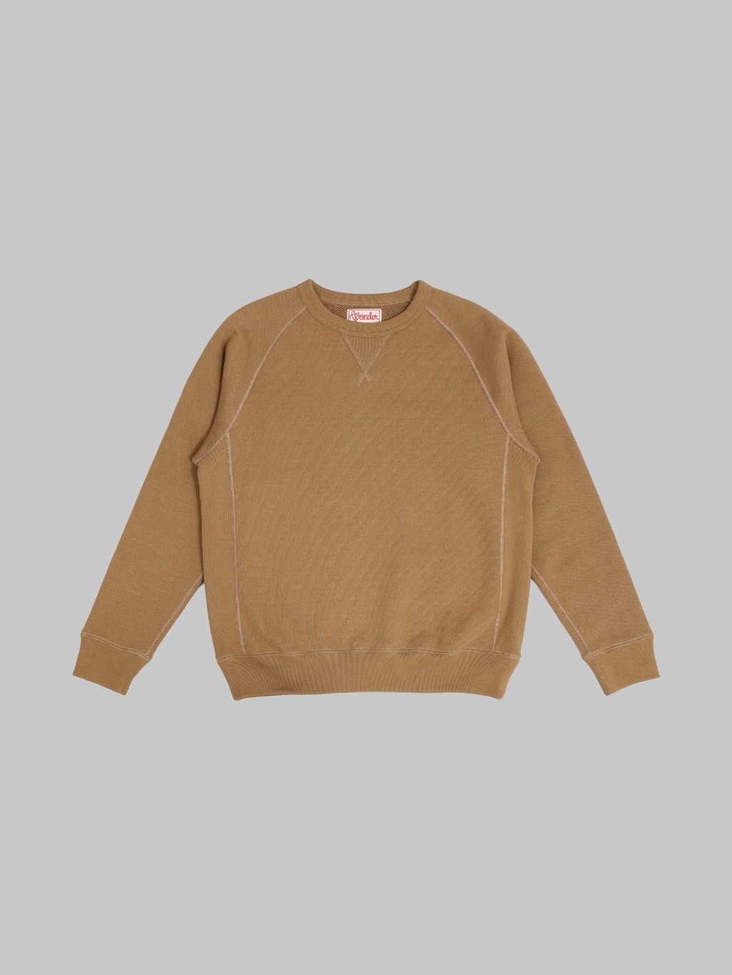 邦楽 WONDER Wonder Looper 876gsm Double Heavyweight French Terry Dune Crewneck