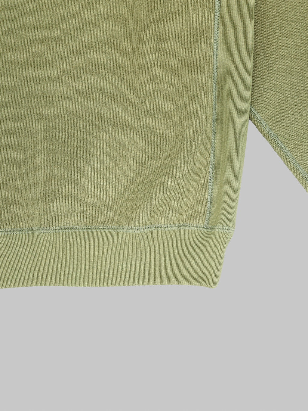 Wonder Looper Pullover Crewneck 876gsm Double Heavyweight French Terry Sage