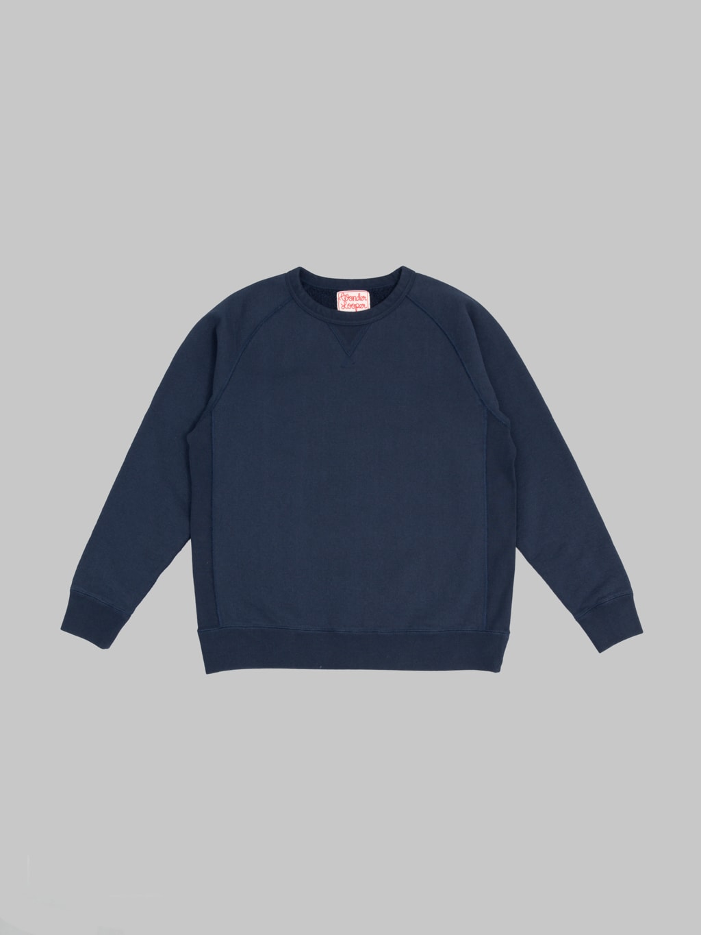Wonder Looper Pullover Crewneck Super Looper French Terry Navy