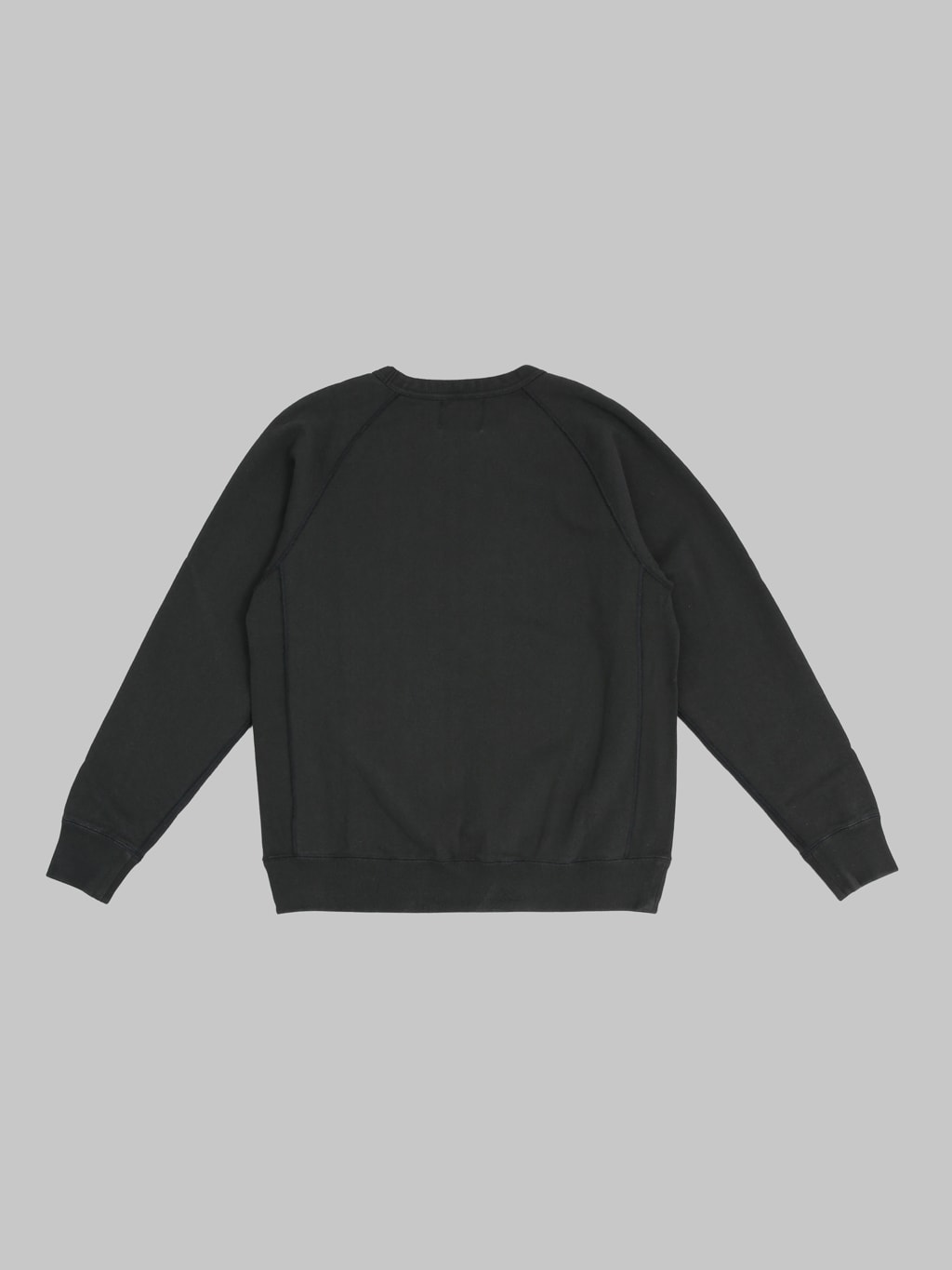 Wonder Looper Pullover Crewneck Super Looper French Terry Sumi Black