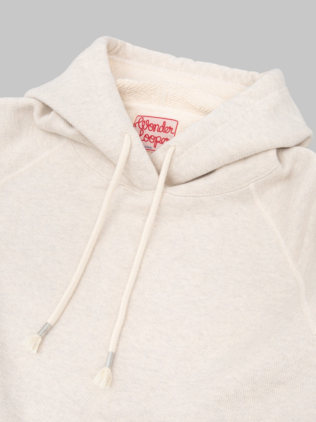 Wonder Looper Pullover Hoodie 876gsm Double Heavyweight French Terry Oatmeal