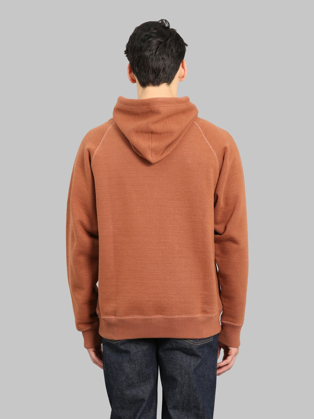 Wonder Looper Pullover Hoodie 876gsm Double Heavyweight French Terry Rust