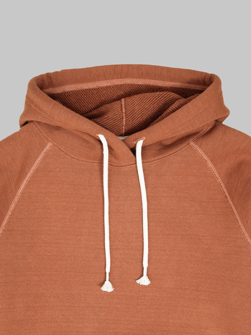 Wonder Looper Pullover Hoodie 876gsm Double Heavyweight French Terry Rust