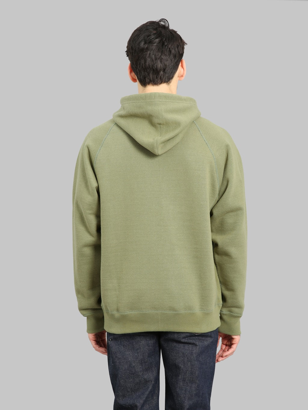 Wonder Looper Pullover Hoodie 876gsm Double Heavyweight French Terry Sage