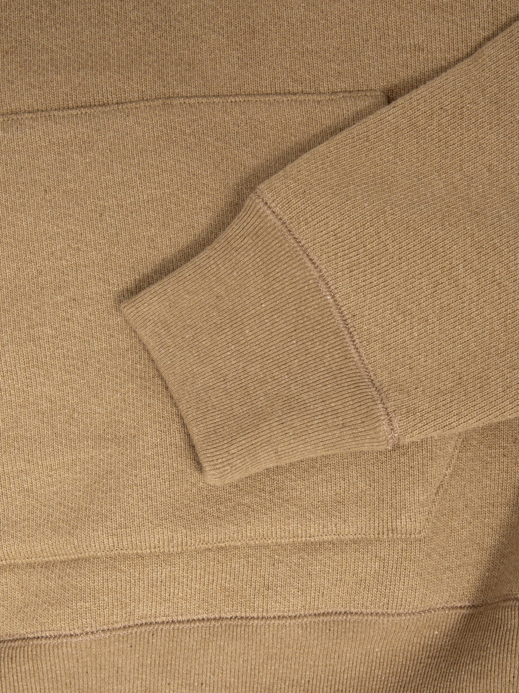 Wonder Looper Pullover Hoodie Iron Mordant Foxfibre® Double Heavyweight French Terry Coyote 80