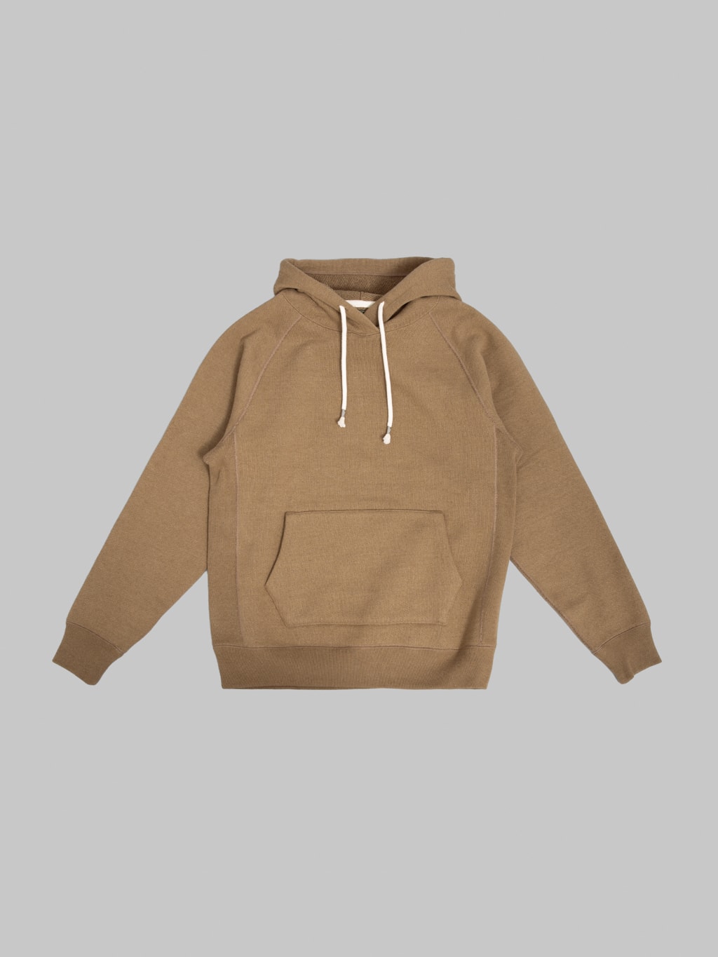 Wonder Looper Pullover Hoodie Iron Mordant Foxfibre® Double Heavyweight French Terry Coyote 80