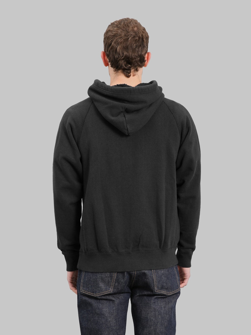 Wonder Looper Pullover Hoodie Super Looper French Terry Sumi Black