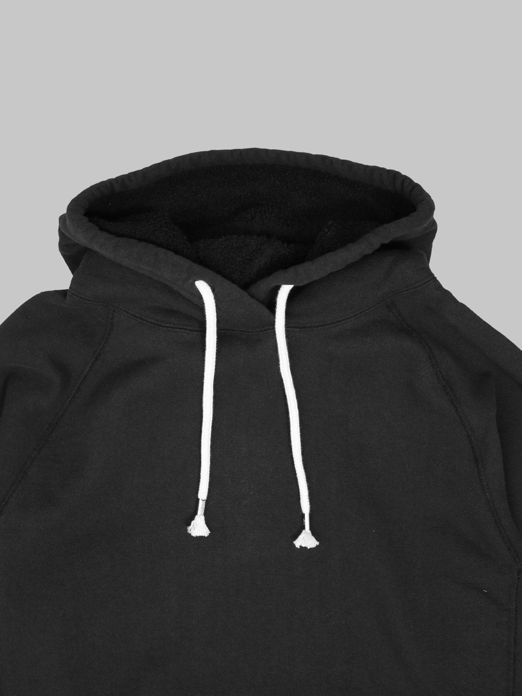 Wonder Looper Pullover Hoodie Super Looper French Terry Sumi Black collar