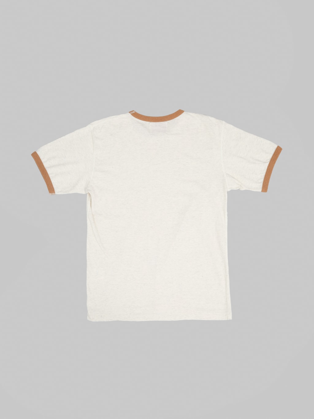 Wonder Looper Recycled Cotton Foxfibre® Ringer T-Shirt Sand