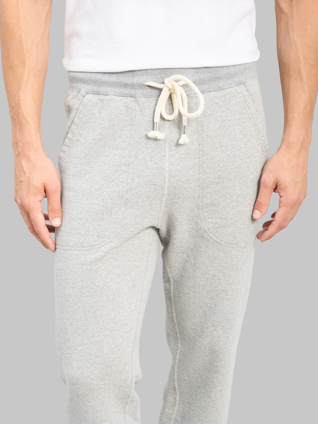 Wonder Looper Super Looper French Terry Sweatpants Heather Grey