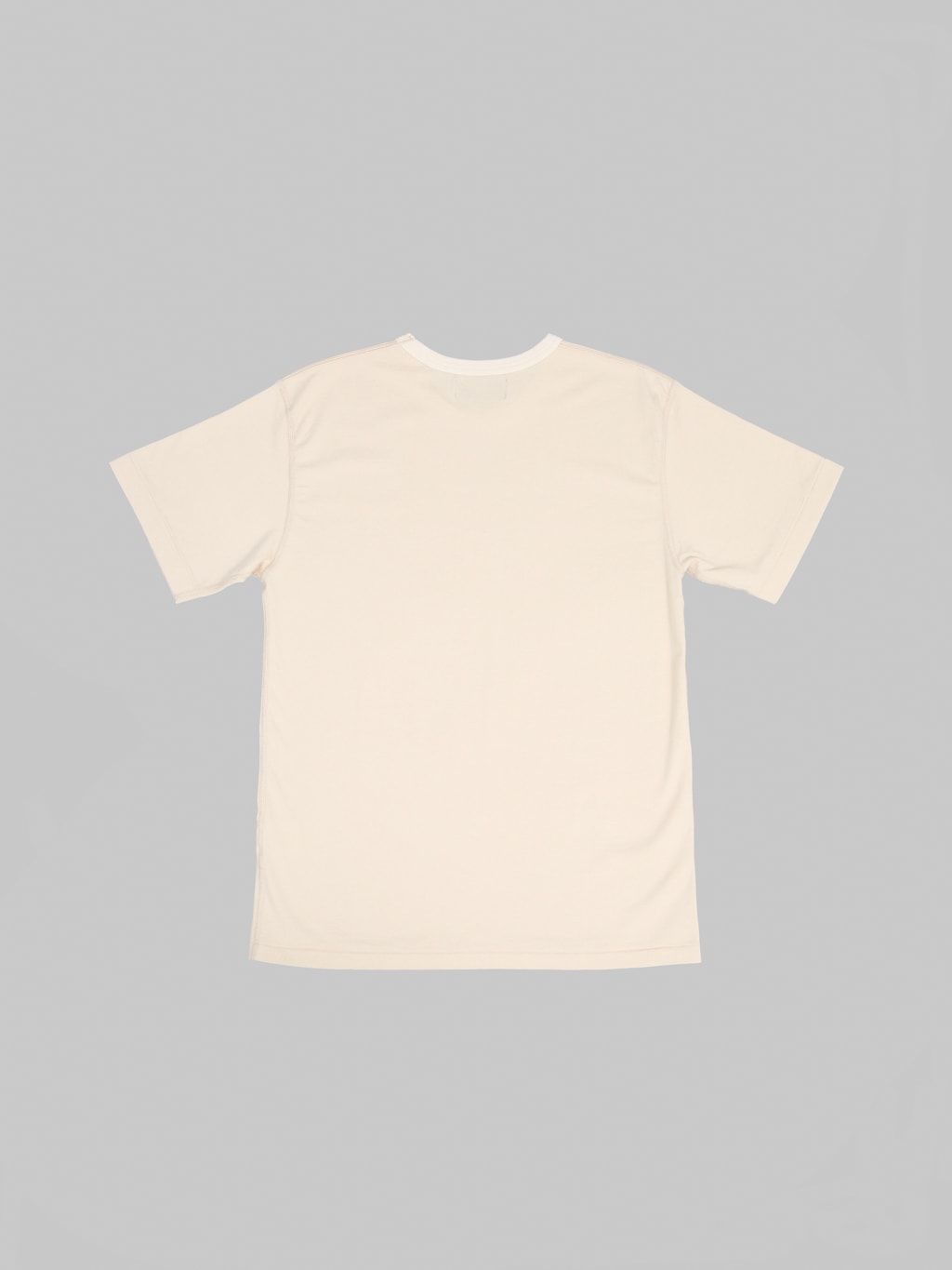 Wonder Looper Ultimate Pima Tsuriami Crewneck T-Shirt Ecru