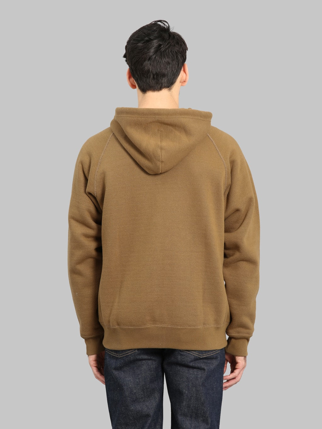 Wonder Looper Zip Hoodie 876gsm Double Heavyweight French Terry Dune