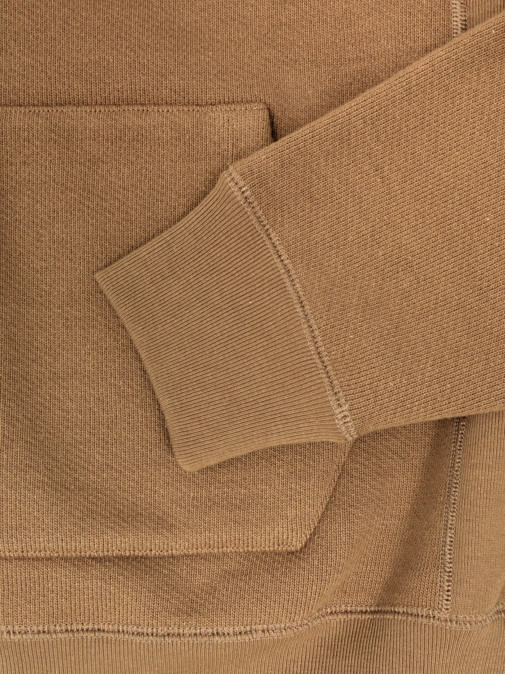 Wonder Looper Zip Hoodie 876gsm Double Heavyweight French Terry Dune