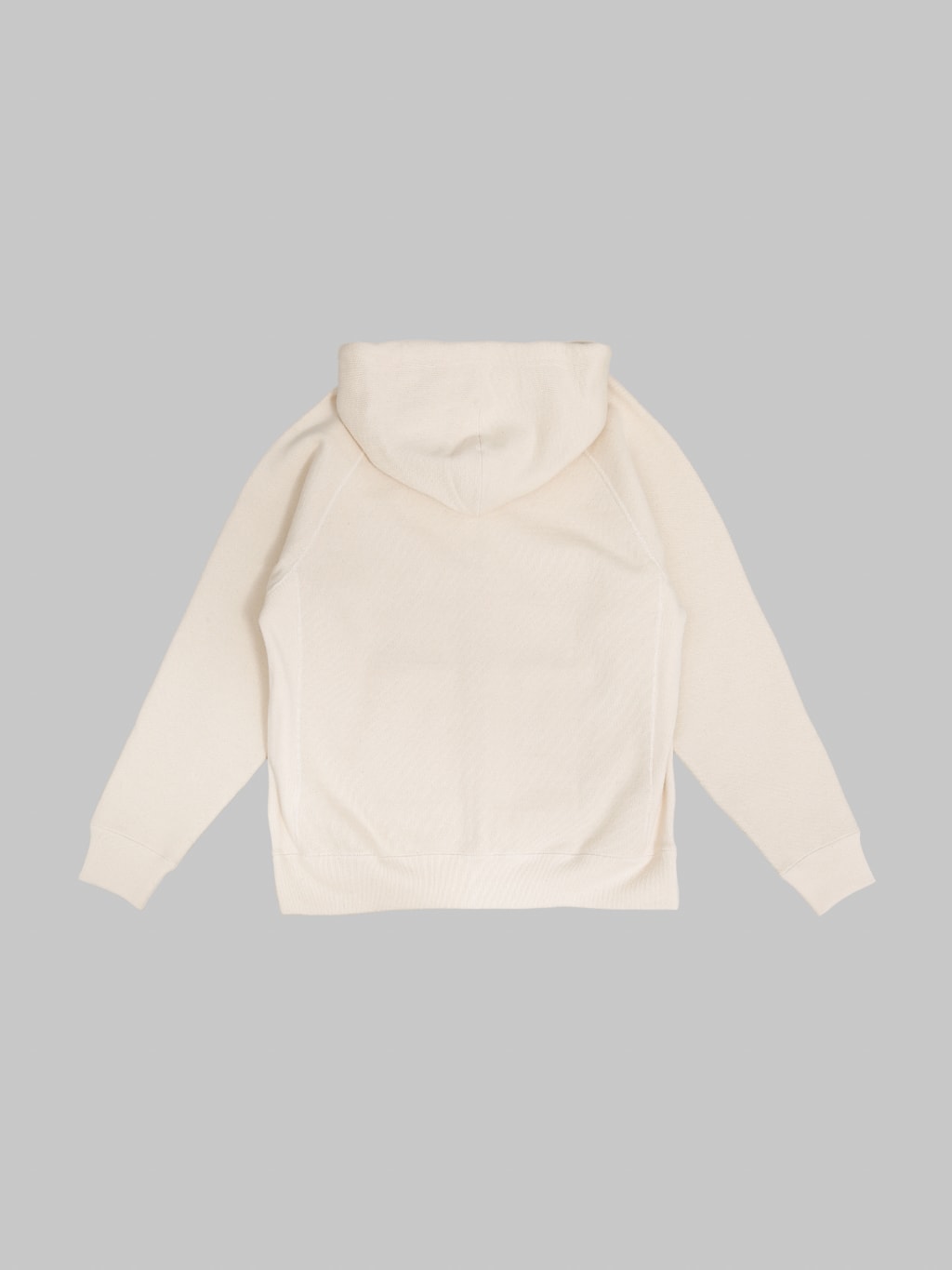 Wonder Looper Zip Hoodie 876gsm Double Heavyweight French Terry Ecru