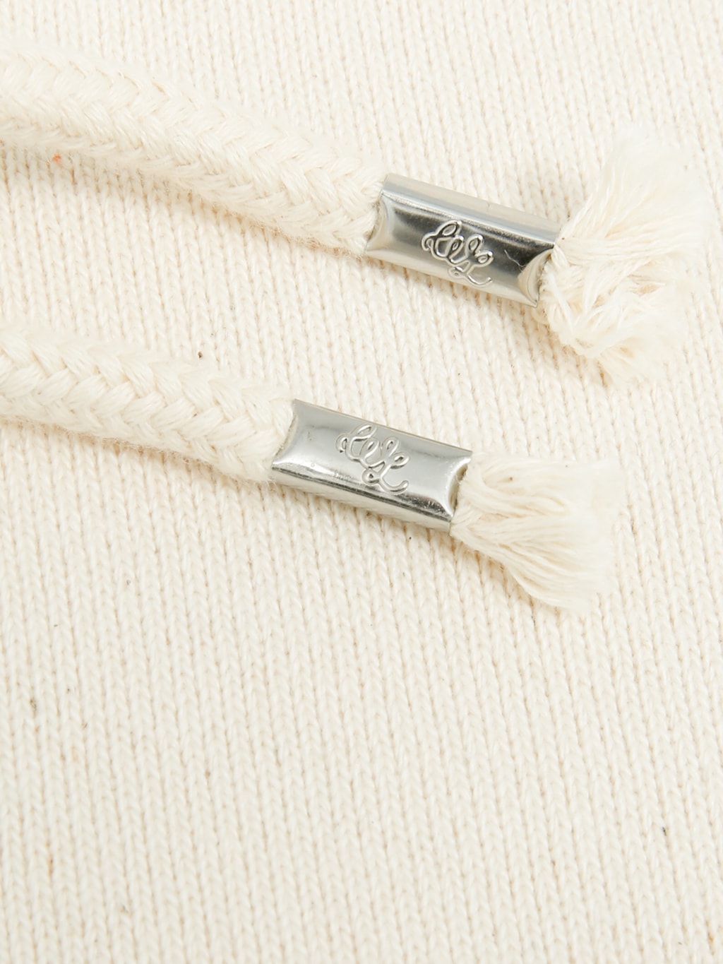 Wonder Looper Zip Hoodie 876gsm Double Heavyweight French Terry Ecru