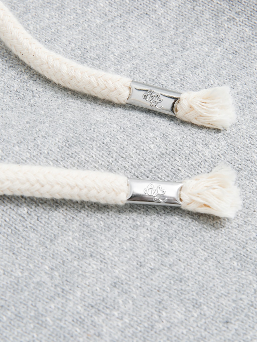 Wonder Looper Zip Hoodie 876gsm Double Heavyweight French Terry Heather Grey