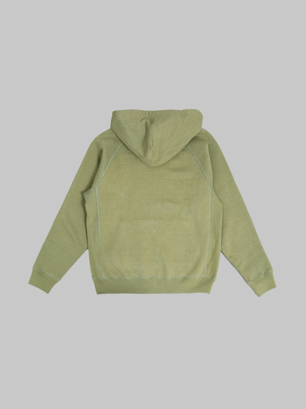 Wonder Looper Zip Hoodie 876gsm Double Heavyweight French Terry Sage