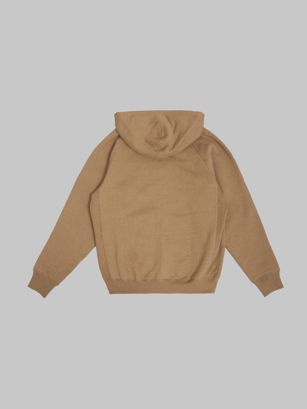 Wonder Looper Zip Hoodie Iron Mordant Foxfibre® Double Heavyweight French Terry Coyote 80